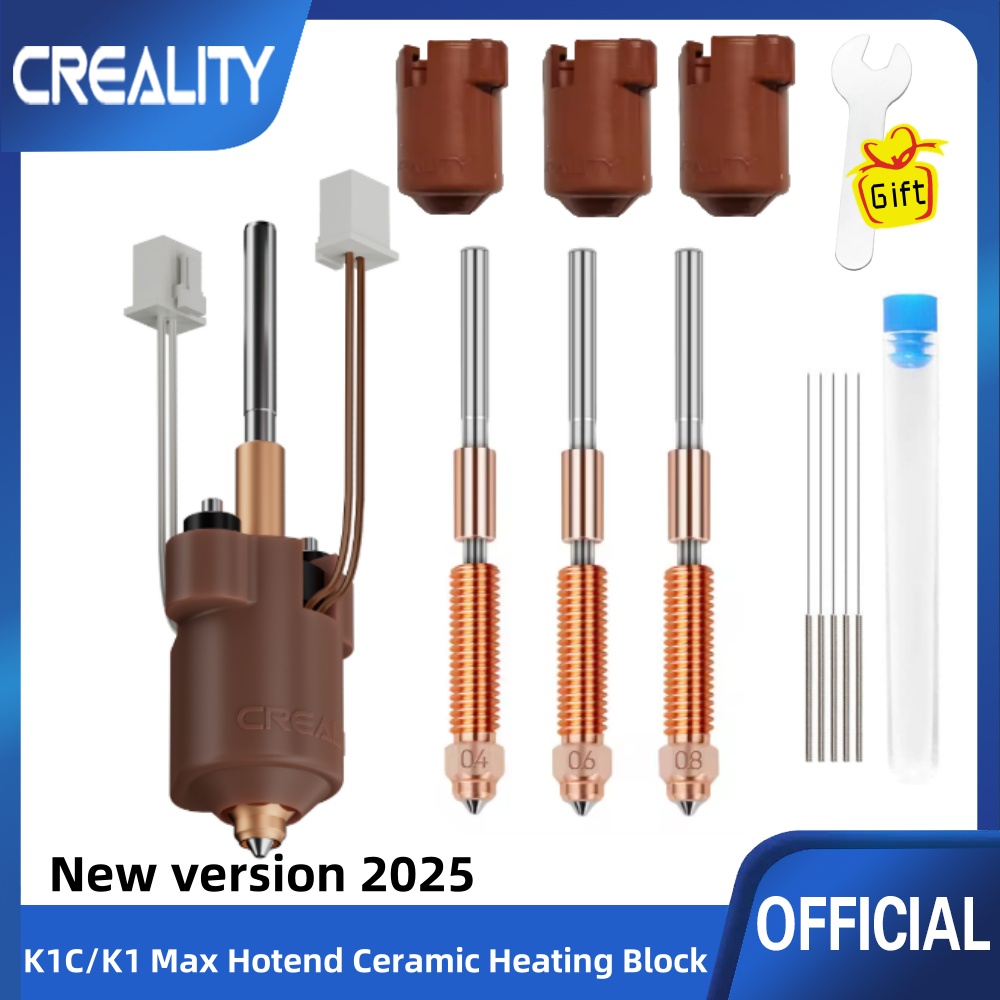 High Flow Ceramic Hotend - Creality Official K1C Ceramic Heating Block