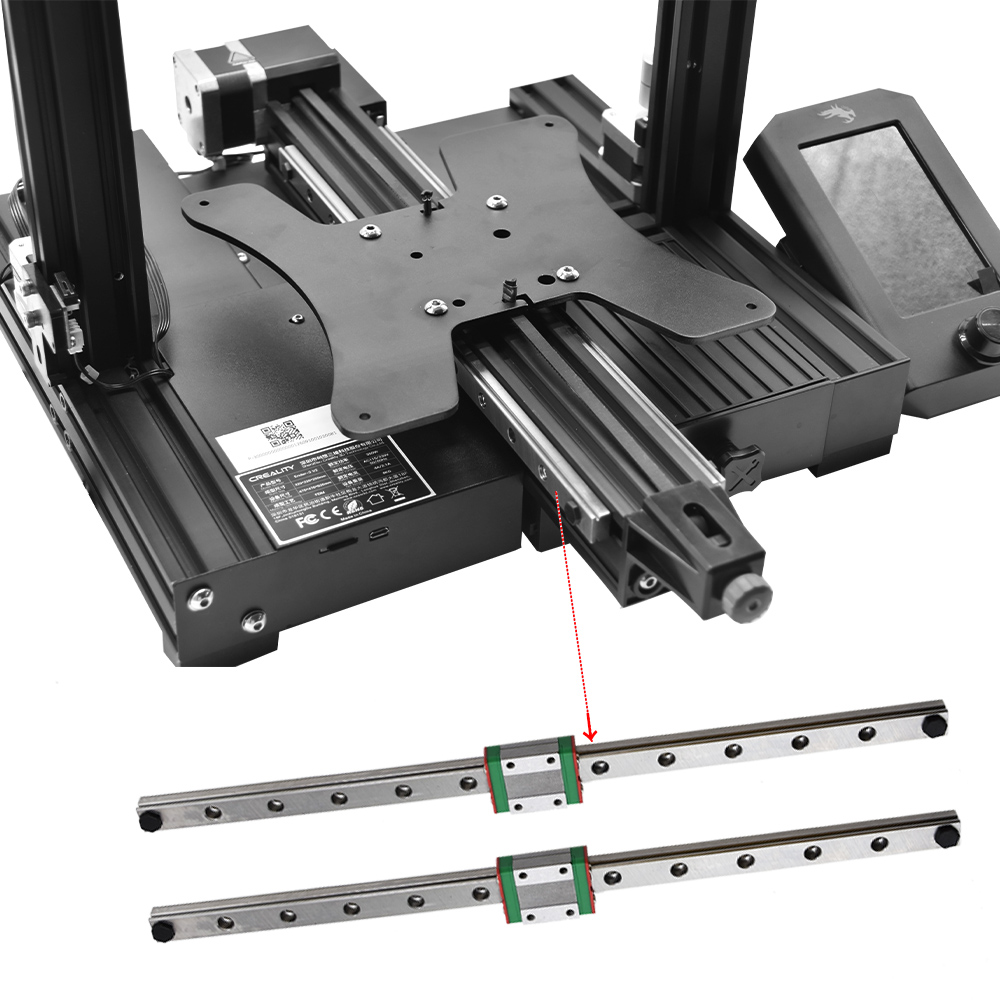 Ender3/V2PRO Dual Y Axis Linea - Linear Rail Mgn12H Set recension och pris