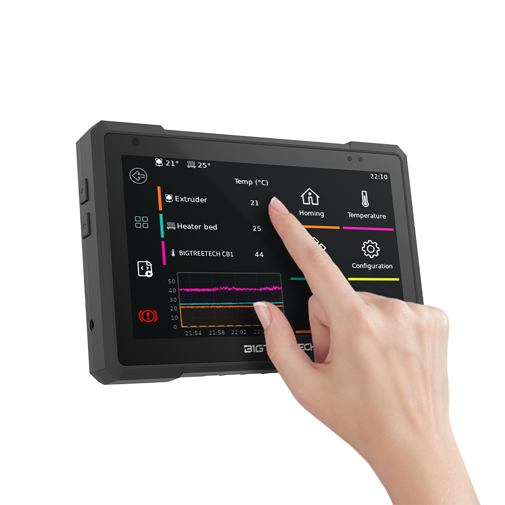 BIGTREETECH Pad 7 IPS Touch Sc - Klipper Pad 7 Inch recension och pris