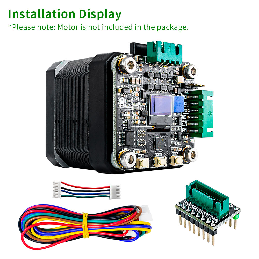 Original MKS SERVO42C PCBA 32b - Closed Loop Stepper Motor Nema 17 recension och pris