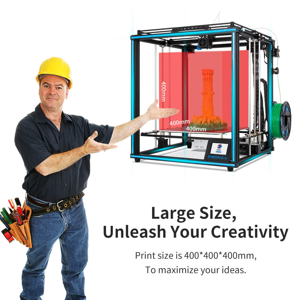 Tronxy X5SA Impressora 3D Prin - Corexy 3D Printer Kit recension och pris