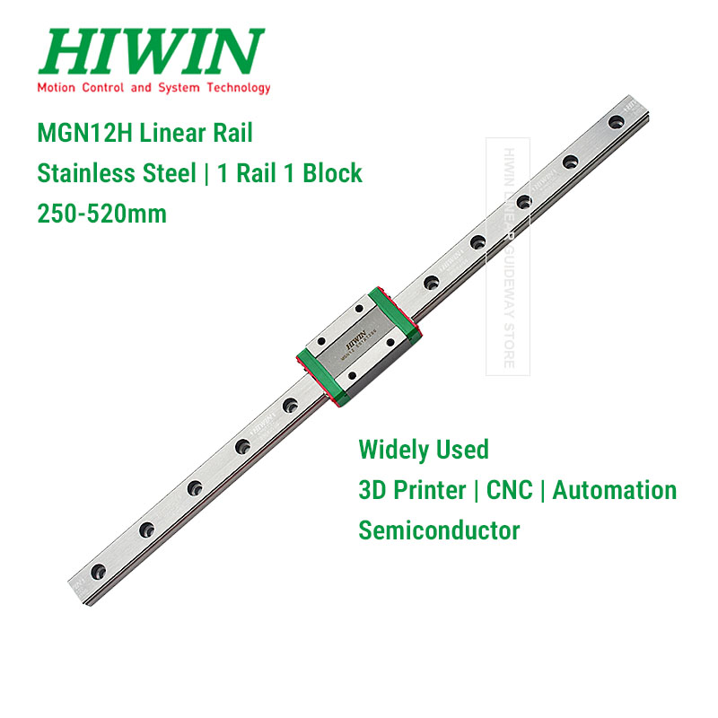 HIWIN MGN12H Z1 HIWIN MGN12 Li - Linear Rail Mgn12H Set recension och pris