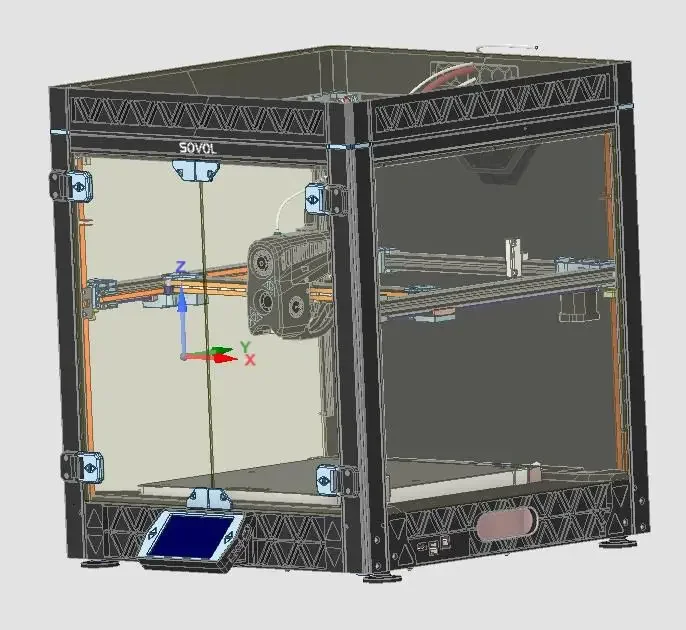 Sovol SV08 Full PC Enclosure K - Corexy 3D Printer Kit recension och pris