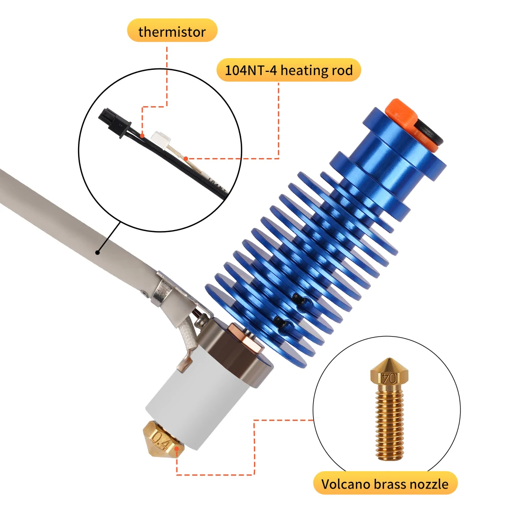 Volcano Hotend Kit 24V 60W For - Corexy 3D Printer Kit recension och pris